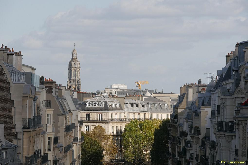 Paris vu d'en haut, glise de la Trinit, 51 rue de La Botie