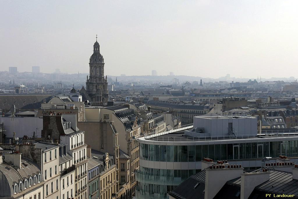 Paris vu d'en haut, glise de la Trinit, 43 rue de Londres