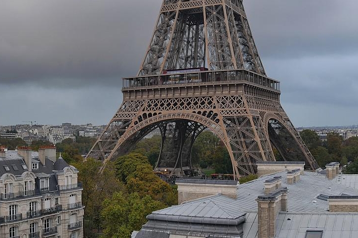 Paris vu d'en haut, Tour Eiffel, 22 Rue Jean Rey