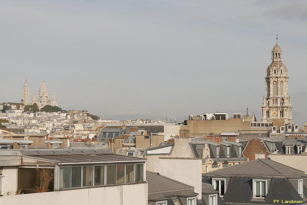 Paris vu d'en haut, glise de la Trinit, 99 rue St-Lazare