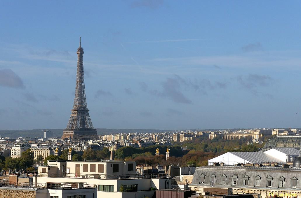 Paris vu d'en haut, Tour Eiffel, colonne Vendme